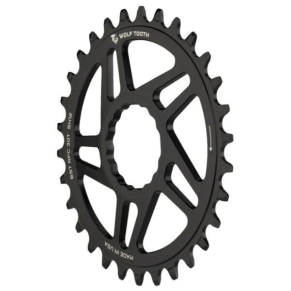 サイクリック楽天市場店のWolfTooth ウルフトゥース Direct Mount Chainring for Race Face Boost for Shimano 12 spd 32T チェーンリング｜アングル2