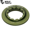 WolfTooth ウルフトゥース Centerlock Rotor Lockring-Internal Spline Olive