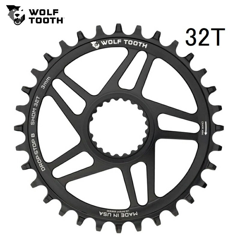 WolfTooth եȥ Direct Mount Chainring for Shimano Cranks - Boost 32...