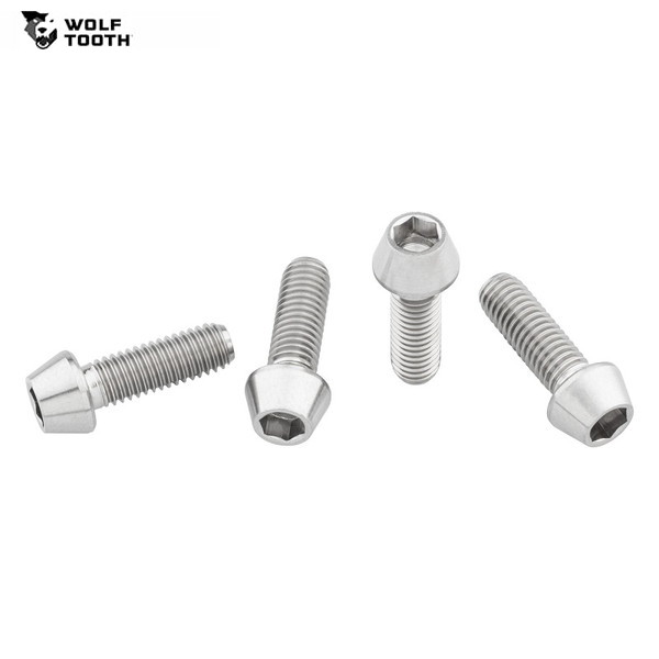 WolfTooth եȥ Ti water bottle cage bolts 4 pack ܥ