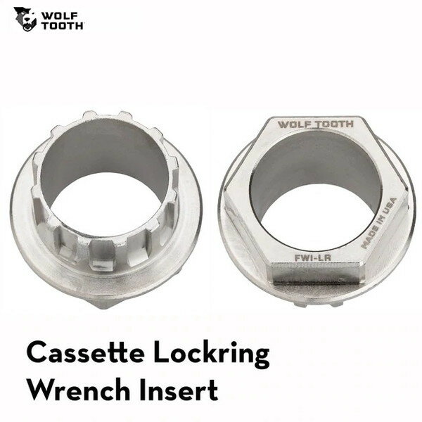 WolfTooth եȥ Flat Wrench Insert Lockring 