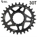 WolfTooth ウルフトゥース Direct Mount Chainring for Raceface Cinch Cranks: Elliptical 30t チェーンリング