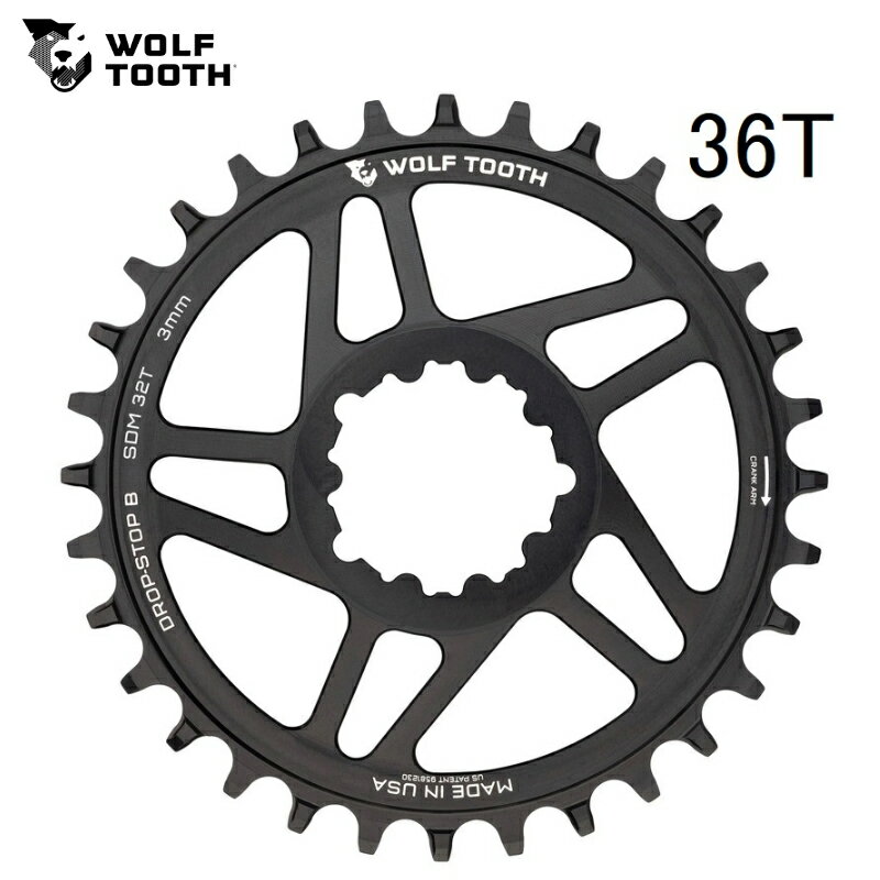 WolfTooth եȥ Direct Mount Chainring for SRAM Cranks - Boost 36T D...