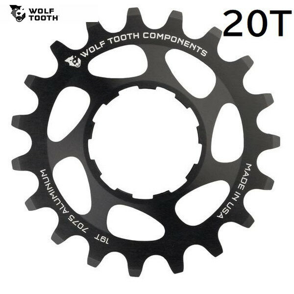 WolfTooth ウルフトゥース Aluminum Singlespeed Cog: 20T