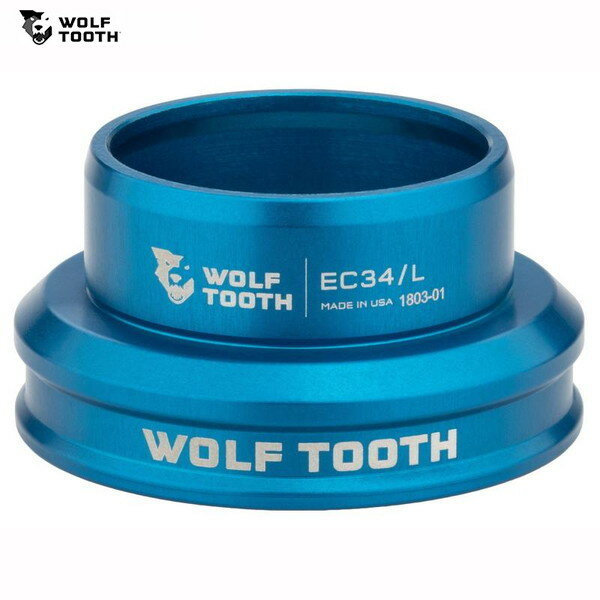WolfTooth ウルフトゥース Wolf Tooth EC34/30 Lower Headset Blue