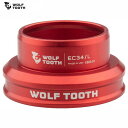 WolfTooth ウルフトゥース Wolf Tooth EC34/30 Lower Headset Red