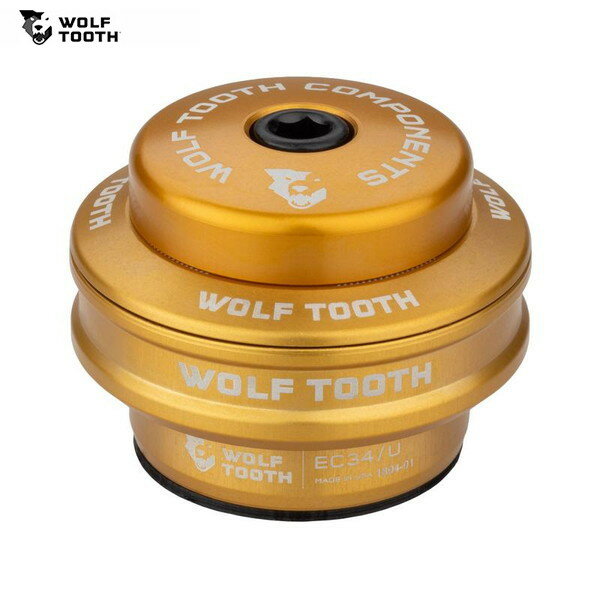 WolfTooth եȥ Wolf Tooth EC34/28.6 Upper Headset 16mm Stack Gold