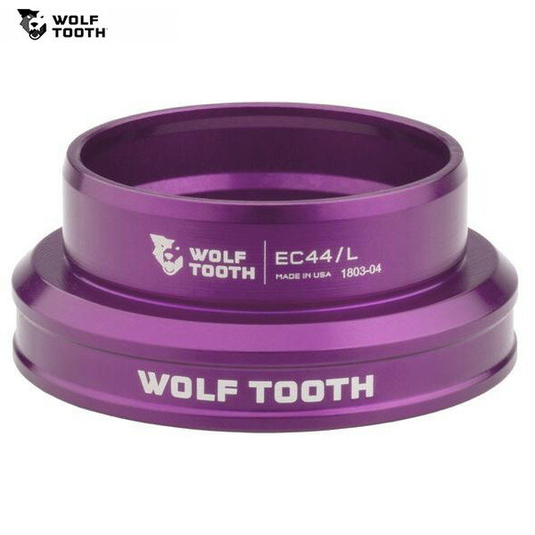WolfTooth ウルフトゥース Wolf Tooth EC44/40 Lower Headset Purple