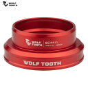 WolfTooth ウルフトゥース Wolf Tooth EC44/40 Lower Headset Red
