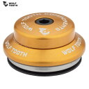 WolfTooth ウルフトゥース Wolf Tooth Premium IS42/28.6 Upper Headset 7mm Stack Gold