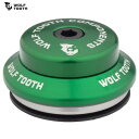 WolfTooth ウルフトゥース Wolf Tooth Premium IS42/28.6 Upper Headset 7mm Stack Green