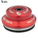 WolfTooth ウルフトゥース Wolf Tooth Premium IS42/28.6 Upper Headset 7mm Stack Red