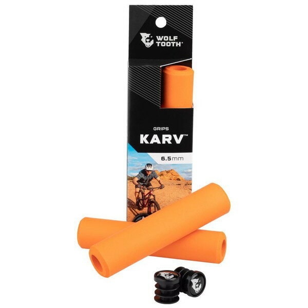 WolfTooth ウルフトゥース Karv Grips 6.5mm Orange