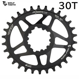 WolfTooth ウルフトゥース Direct Mount for SRAM BB30 Short Spindle Cranks - Elliptical 30T