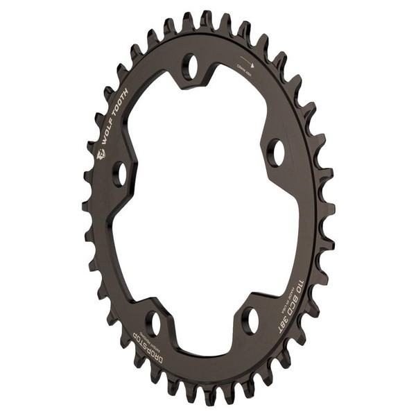 WolfTooth ウルフトゥース Elliptical 110 BCD 5 Bolt Chainring 40T compatible w...