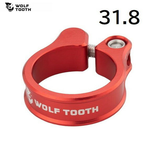 WolfTooth ウルフトゥース Wolf Tooth Seatpost Clamp 31.8mm Red