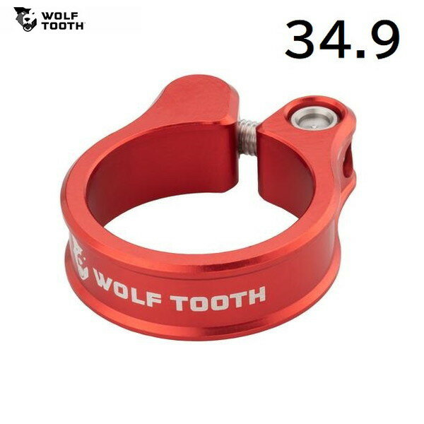 WolfTooth ウルフトゥース Wolf Tooth Seatpost Clamp 34.9mm Red