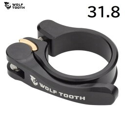 WolfTooth ウルフトゥース Wolf Tooth Seatpost Clamp 31.8mm Black Quick Release