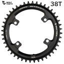 WolfTooth EtgD[X 110 BCD 4 Bolt Chainring for Shimano GRX 38t