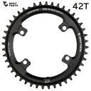 WolfTooth ウルフトゥース 110 BCD 4 Bolt Chainring for Shimano GRX 42t