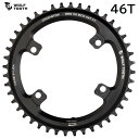 WolfTooth ウルフトゥース 110 BCD 4 Bolt Chainring for Shimano GRX 46T