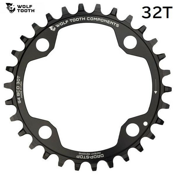 WolfTooth եȥ 94 BCD 5-Bolt Chainrings - 94 x 32T