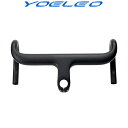 YOELEO ヨーレオ H9カーボンロードバイク一体型ハンドルバー（バージョン2）コラムクランプ径31.8mm