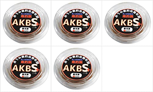 おうみ楽釣会青年部 海上釣堀 専用 楽釣餌 AKBS+（エーケービーエスプラス） ササミ白濁り系 冷凍エサ ..