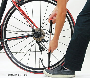 veloline キックスタンドポンプ LEEMAN 4in1キックスタンドポンプ 自転車パーツ キックスタンド ポンプ テールライト タイヤレバー の4つの機能が1つになったサイクルパーツ 自転車 ロードバイク パーツ クロスバイク おしゃれ