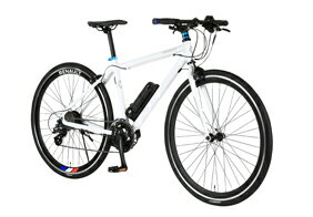 電動自転車 ジック 電動アシスト自転車 2022年 RENAULT E-MAGIC7016 700×32C 16段変速ギア ホワイト 61115-1299 ルノー イーマジック 軽量 配送先一都三県一部地域限定送料無料 自転車 完全組立て おしゃれ