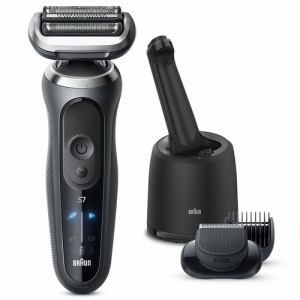 Braun ブラウン 72-G7500cc シリーズ7 メンズシェーバー 洗浄機付モデル ヒゲトリマー グレー