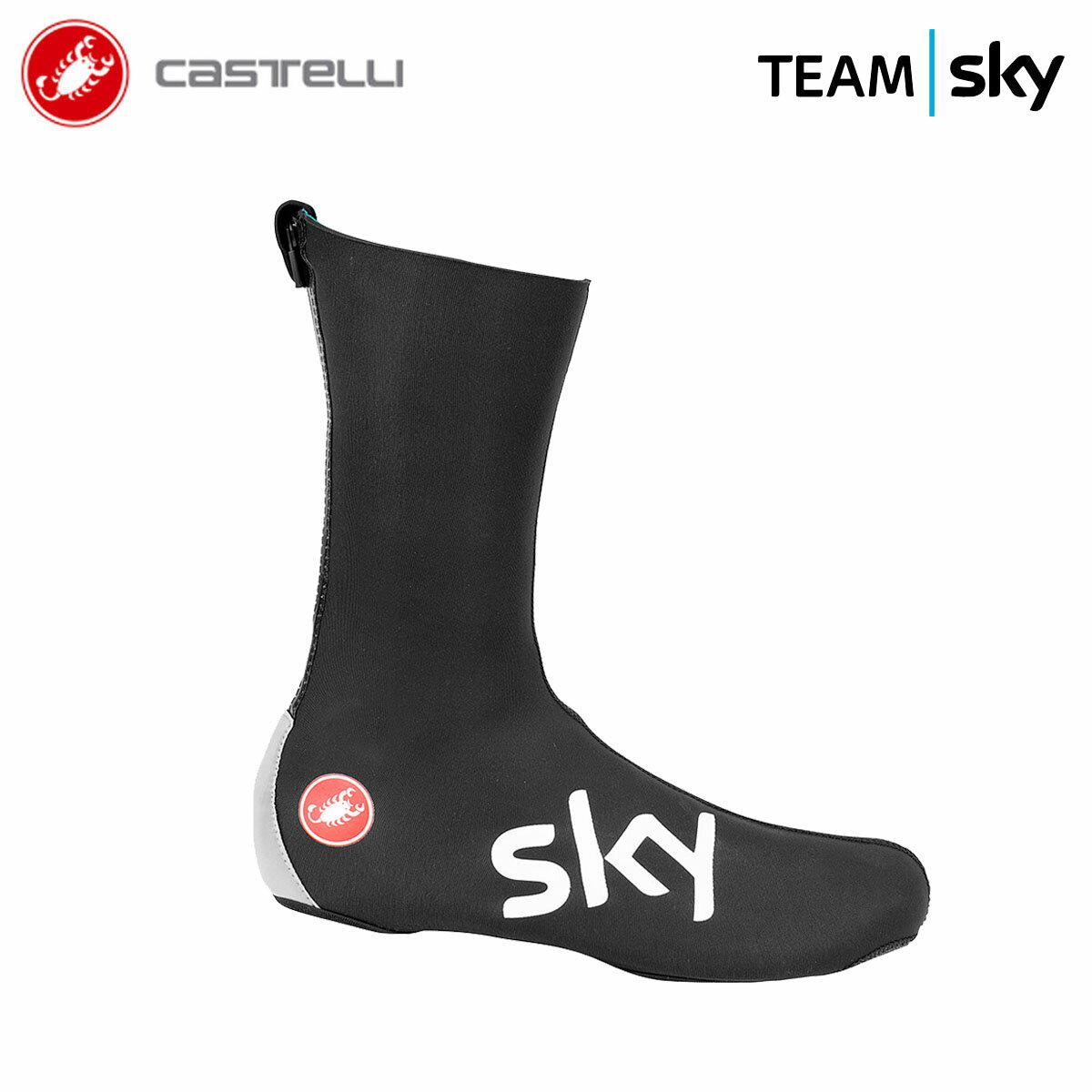 CASTELLI 9160 TEAM SKY DILUVIO PRO 2 SHOECOVER カステリ チームスカイ ディルビオ プロ シューズカバー