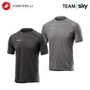 CASTELLI チームスカイ テック プロ Tシャツ
