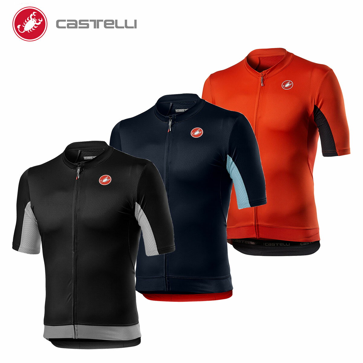 ＜春の感謝祭＞CASTELLI 20018 VANTAGGIO JERSEY カステリ 半袖ジャージ