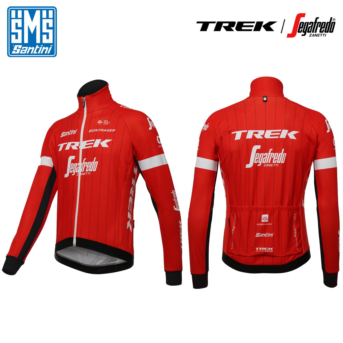 ＜スーパーSALE＞★☆早い者勝ち![25%OFF]☆Santini TREK-SEGAFREDO トレック・セガフレード チーム ウィンター ジャケット cyclista-10028880 サイクリスタ 楽天市場店 サンプル画像2
