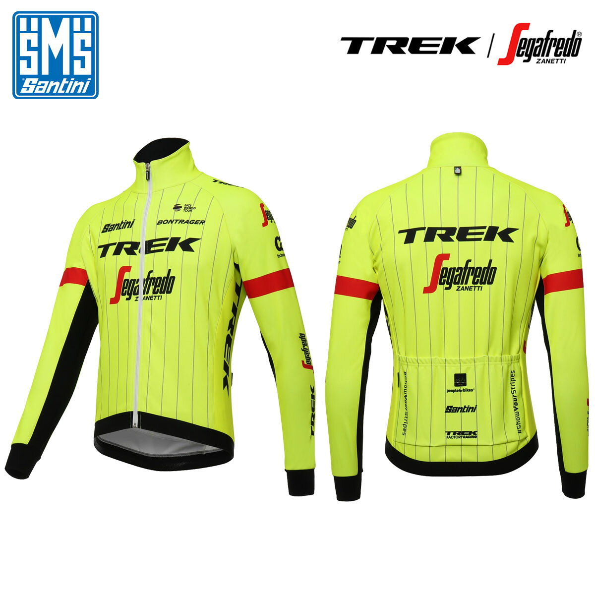 ＜スーパーSALE＞★☆早い者勝ち![25%OFF]☆Santini TREK-SEGAFREDO トレック・セガフレード チーム ウィンター ジャケット cyclista-10028880 サイクリスタ 楽天市場店 サンプル画像3