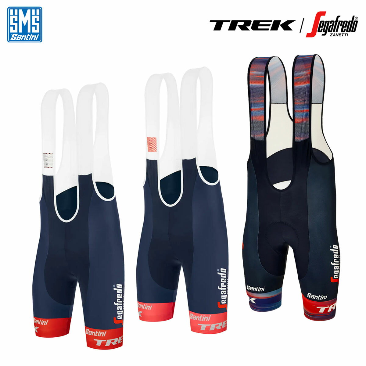 Santini TREK-SEGAFREDO トレック・セガフレード チーム ビブショーツ