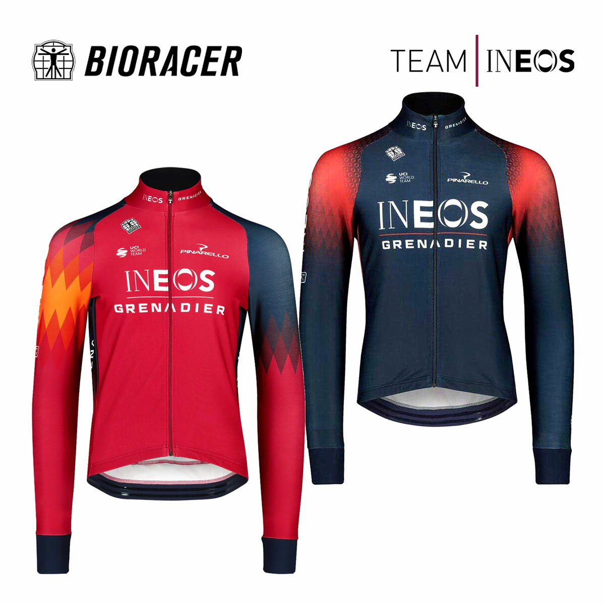 ＜春の感謝祭＞[10(月)迄!★スーパーSALE★10%OFF]【即納】BIORACER INEOS GRENADIERS ICON TEMPEST JACKET ビオレーサー イネオス グレナディアーズ ジャケット