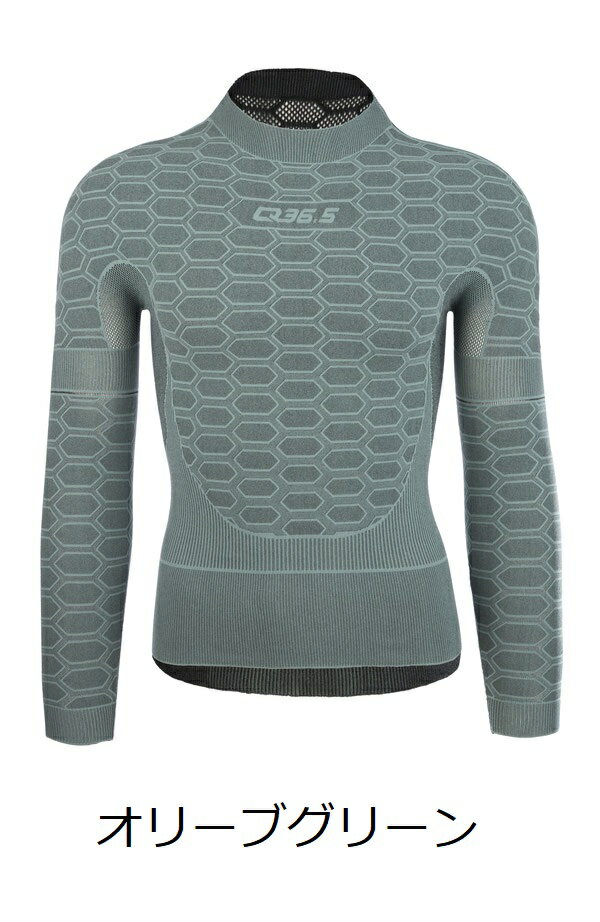 Q36.5 Base Layer 3 Long sleeve ベースレイヤー3 L/S インナー ベースレイヤー 自転車