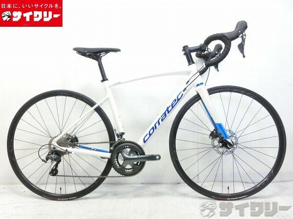 製品情報カテゴリ完成車 ロードバイク ロードバイク メーカーコラテック年式2023色ホワイト状態ランクA(未使用品)送料サイズ大型サイズメーカーサイズ：48トップチューブ長：533mm（ホリゾンタル換算）シートチューブ長：480mmヘッドチューブ長：130mmクランク長：ステム長：ハンドル幅：パーツフレーム材質：アルミフォーク材質：カーボンホイール：シマノ WH-RS171タイヤ：ビットリア ZAFFIRO 700x25cシフター：シマノ ST-4725 TIAGRA 2x10sフロントディレイラー：シマノ FD-4700 TIAGRAリアディレイラー：シマノ RD-4700 TIAGRAクランク：シマノ FC-4700 TIAGRAスプロケット：シマノ CS-HG500ブレーキ：シマノ BR-4770 TIAGRAステム：ITM ALCOR 80ハンドル：ITM ALCOR 80シートポスト：純正サドル：セラサンマルコ ERA状態コメント未使用品です。メーカー保証等ございません。※ペダルは付属いたしません。※発送の際は一部部品の取り外しや、角度を変える等を行い梱包いたします。その他参考価格：198、000円