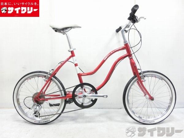 製品情報カテゴリ完成車 小径車（ミニベロ） 折り畳機構なし メーカーマンハッタン年式2015頃色レッド状態ランクC(少々キズあり)送料サイズ大型サイズ適正身長：150〜170cmホイールサイズ：20インチ（406）パーツフレーム材質：クロモ...