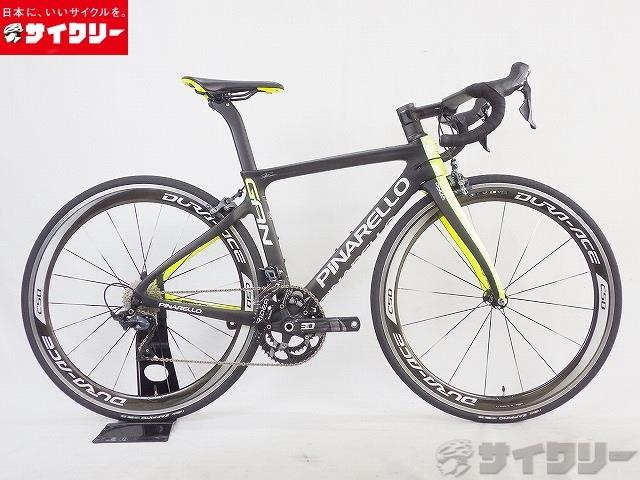 製品情報カテゴリ完成車 ロードバイク ロードバイク メーカーピナレロ年式2016色246FPカラー状態ランクC(少々キズあり)送料サイズ大型サイズメーカーサイズ：440トップチューブ長：503mm(水平換算）)シートチューブ長：435mmmm(シートクランプ上部からBB中心実測)ヘッドチューブ長：115mmクランク長：172.5mmステム長：およそ110mmハンドル幅：約420mm（エンドC-C実測）パーツフレーム材質：カーボンフォーク材質：カーボンホイール：シマノ　WH-9000-C35-CLタイヤ：ビットリア　ザフィーロ　700×25Cシフター：シマノ　ULTEGRA　ST-R8000　2×11SFD：シマノ ULTEGRA FD-R8000RD：シマノ ULTEGRA RD-R8000クランク：ROTOR　3Dチェーンリング：RIDEA　50/35Tスプロケット：シマノ ULTEGRA CS-6800 11s 11-28Tブレーキ：シマノ ULTEGRA BR-6800ステム：モスト ULTRA 3Kハンドル：VISION　METRONシートポスト：専用サドル：シンクロス状態コメント中古商品でございます。　使用感、傷、くすみがございます。シートチューブに擦れ傷がございます。フレームのカラーに色落ちがございます。ハンドルのゴム部品に割れがございます。ホイールのクリアが剥離している箇所がございます。※変速、ブレーキ調整済みでございます。※ペダルは付属致しません。写真掲載品で全てになります。※発送梱包の際にはサイズの関係上、7分程度まで分解します。その他【参考価格】約983、648円（合計）フレーム：527、040円ホイール：244、498円コンポ：約135、000円ハンドル：77、110円【PINARELLO】