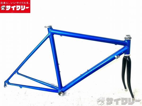 ロードバイク 不明 アルミロードフレーム ※BBネジ受けに破損あり 不明 中古