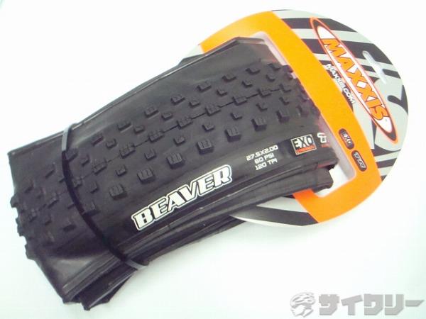 タイヤ 27.5インチ マキシス チューブレスレディMTBタイヤ BEAVER 27.5x2.00 EXO/TR - 中古