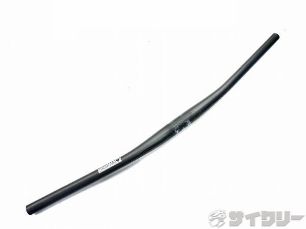 ハンドル フラット/ライザーバー TNI カーボンライザーバーハンドル 132G OXYGEN 約720mm(実測）/31.8mm - 中古