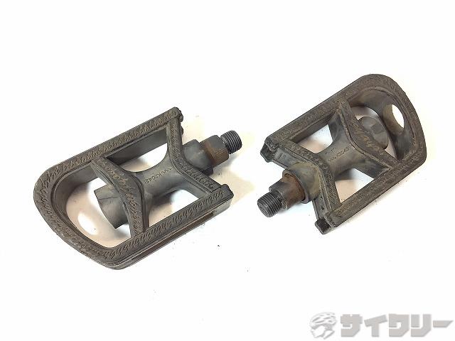 ペダル フラットペダル 不明 フラットペダル　ブラック - 中古(4.0)