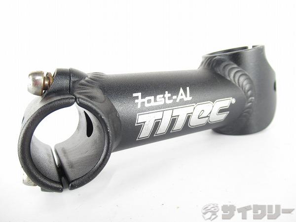 ステム アヘッド タイテック アヘッドステム　FAST AL　ブラック　25.4mm/105mm/OS（28.6mm） - 中古