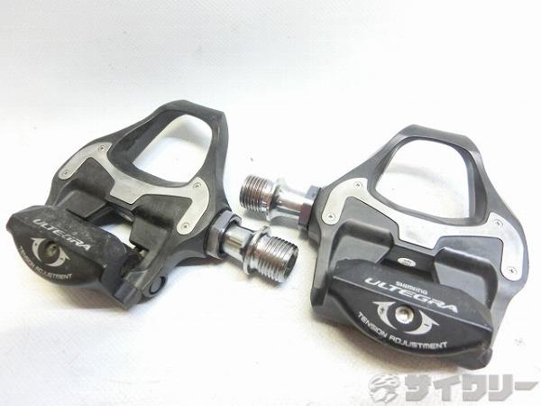 ペダル ビンディングペダル シマノ ビンディングペダル ULTEGRA PD-6800 - 中古