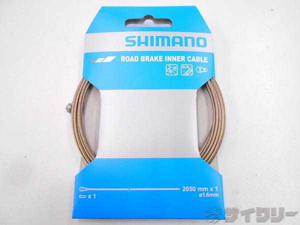 樂天商城 - ブレーキ用小物 その他 シマノ SUS ROAD用ブレーキインナーケーブル 1.6x2050mm 新品