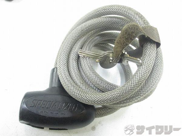 鍵、ロック ワイヤーロック スペシャライズド ワイヤーロック ハードロックスリム - 中古